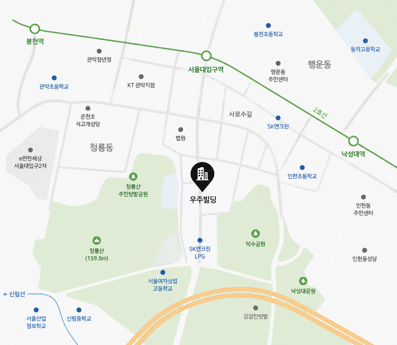 본사 지도